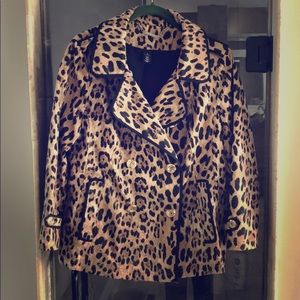 WHBM Lepard print jacket